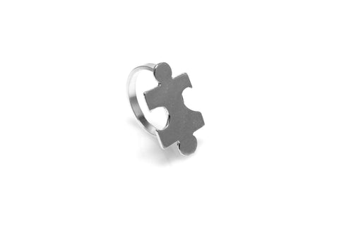 Puzzle Ring - Silver