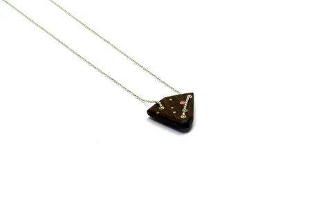 Galaxy Small Necklace - Wood