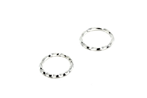 Twist Fat Ring - Silver