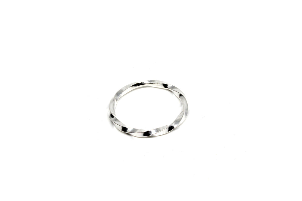 Twist Fat Ring - Silver