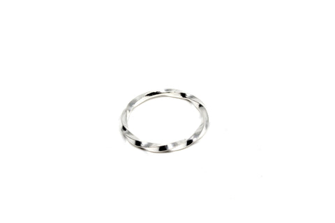 Twist Fat Ring - Silver