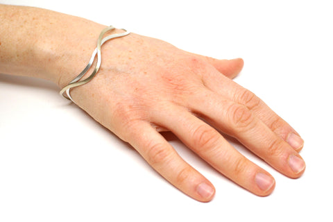 Wave Bracelet - Silver