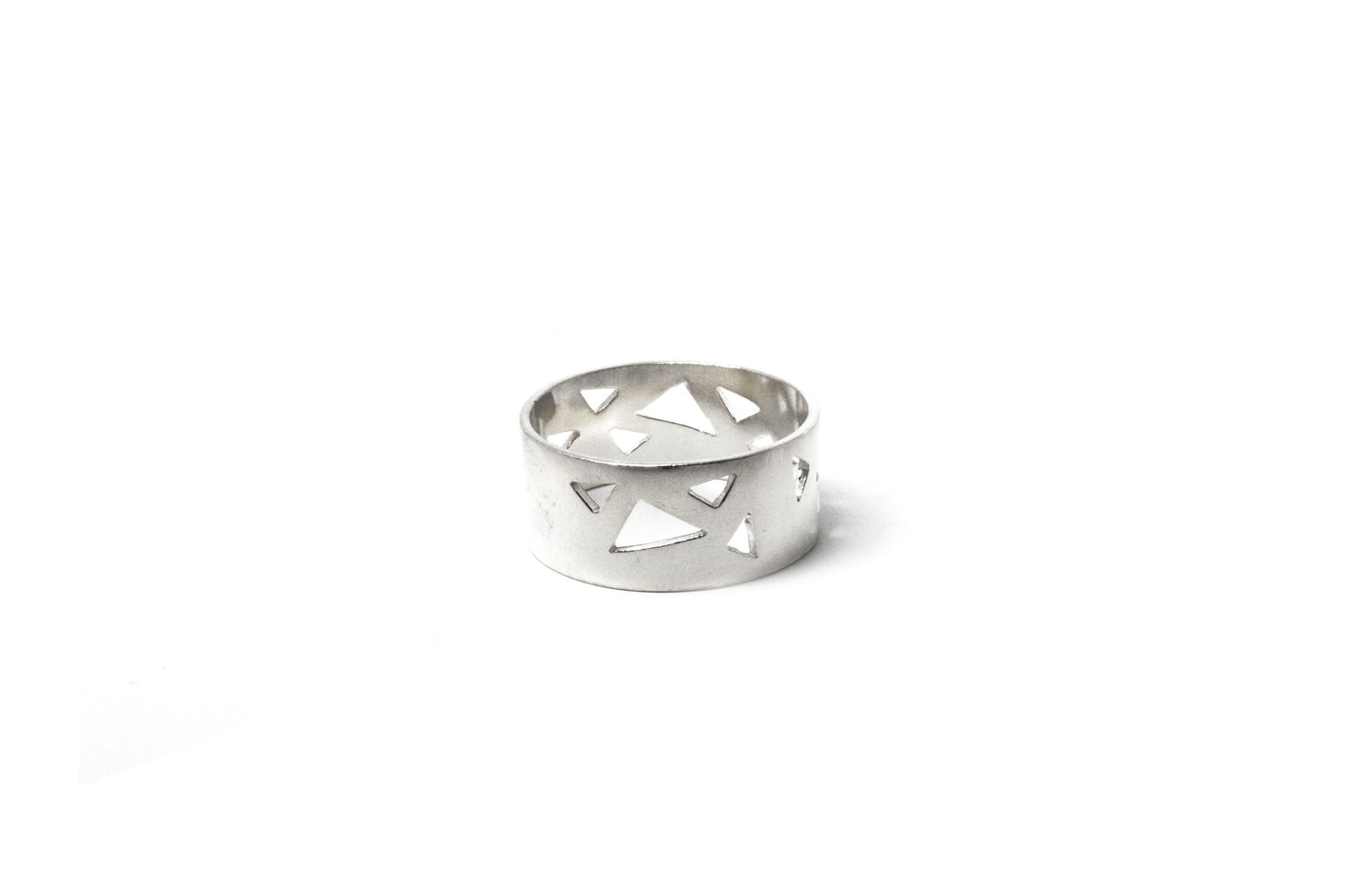 Geometric Ring - Silver