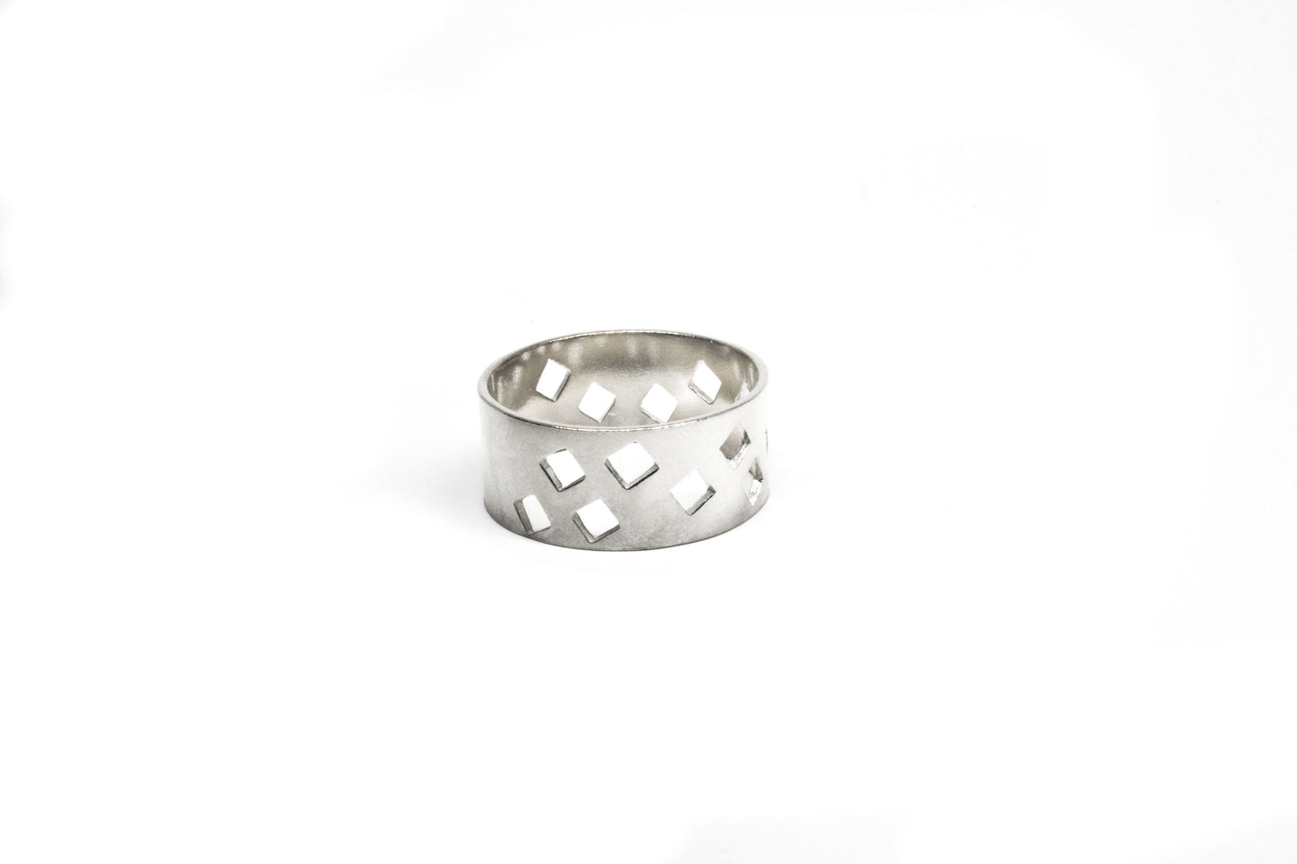 Geometric Ring - Silver