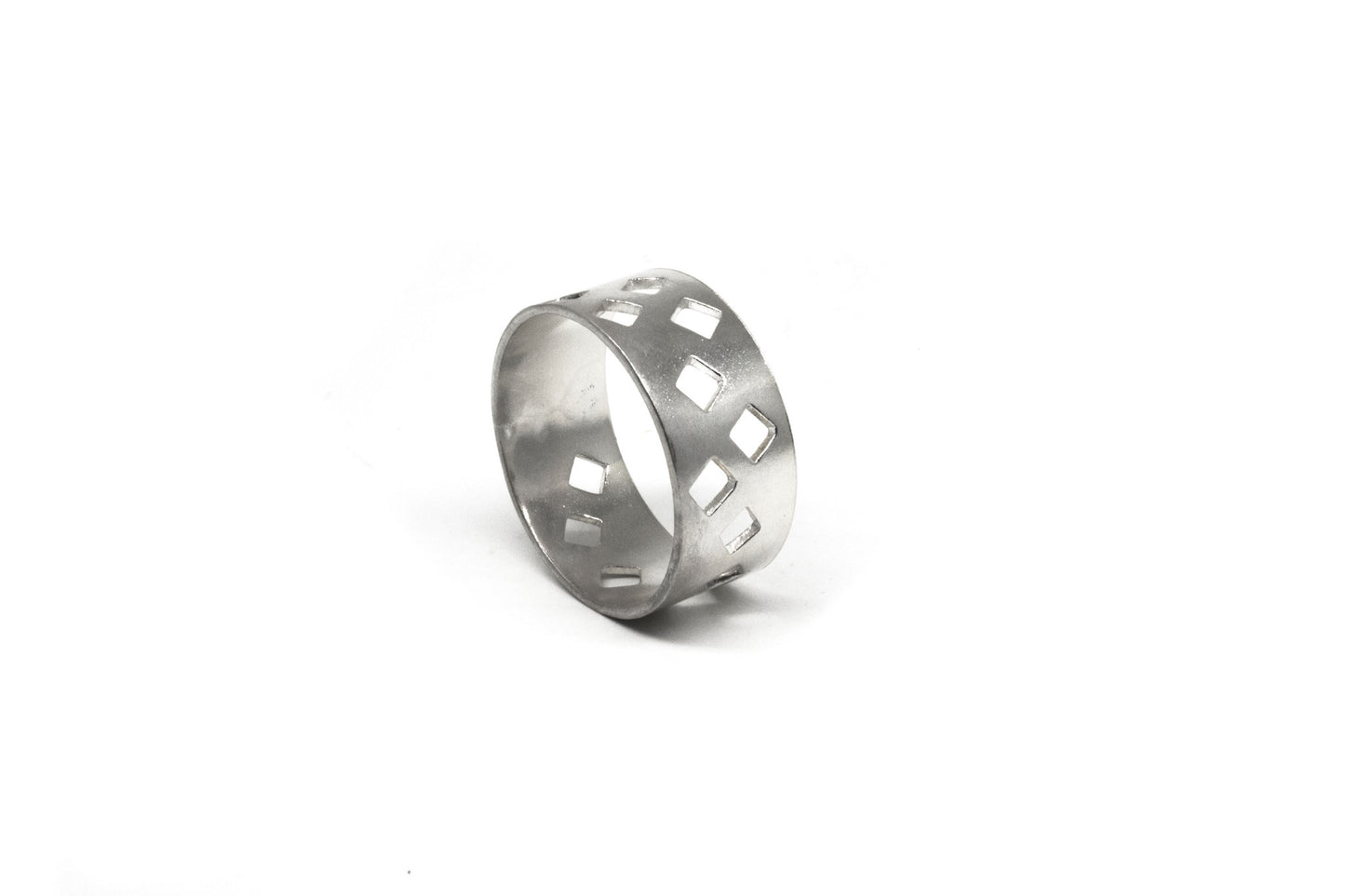 Geometric Ring - Silver