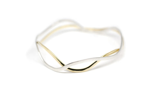Wave Bracelet - Silver