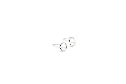 Led Earrings - Silver