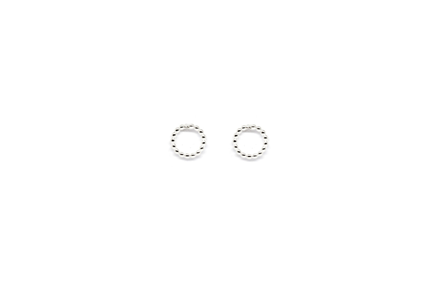 Led Earrings - Silver