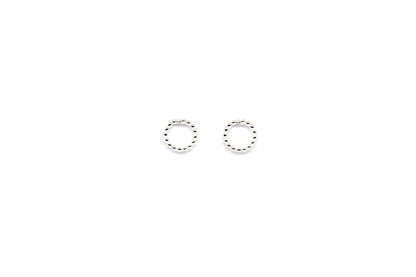 Led Earrings - Silver
