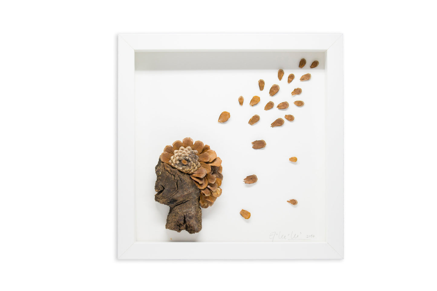 Framed Sculpture, Cacique (SOLD)