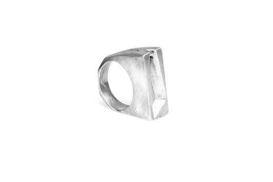 Facet Ring - Silver