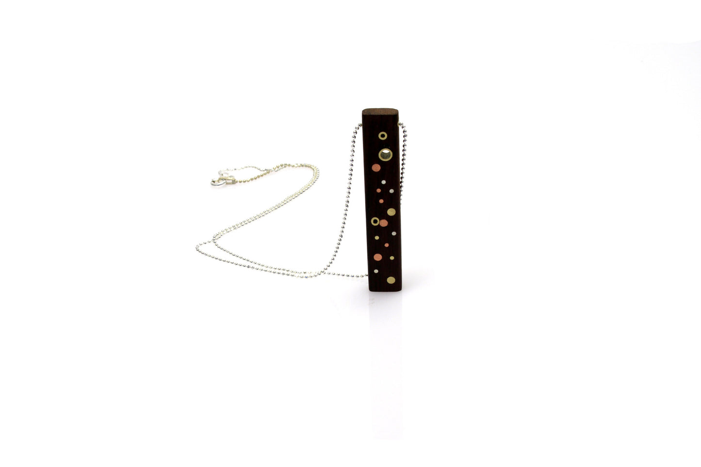 Galaxy Medium Necklace - Wood