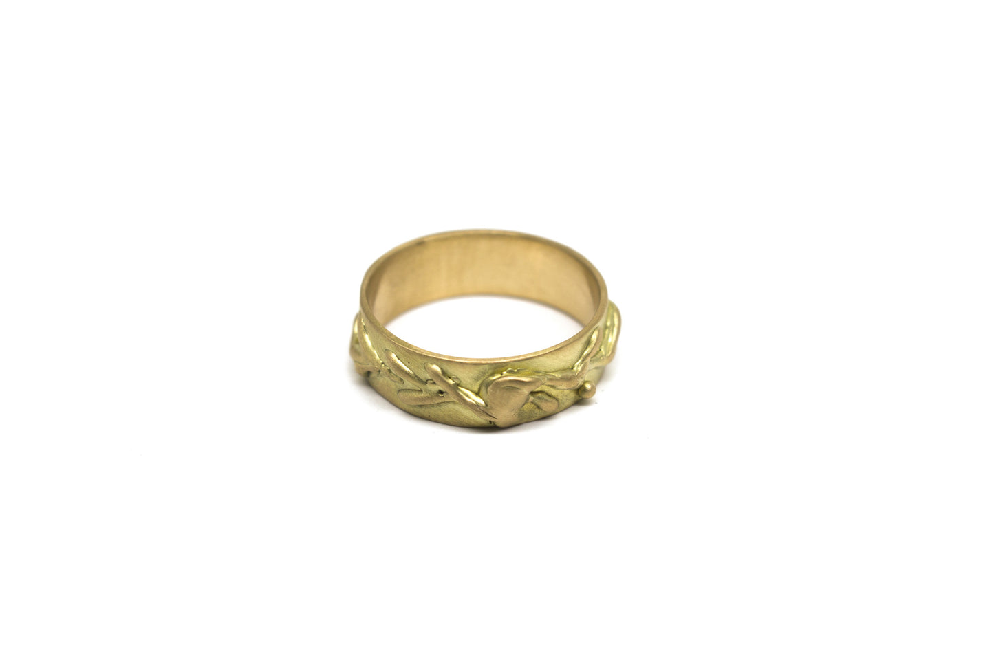 Tree Ring - Gold Plated