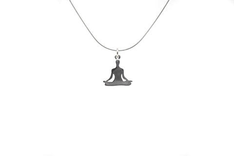 Yoga Pendants - Silver