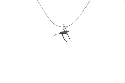 Yoga Pendants - Silver